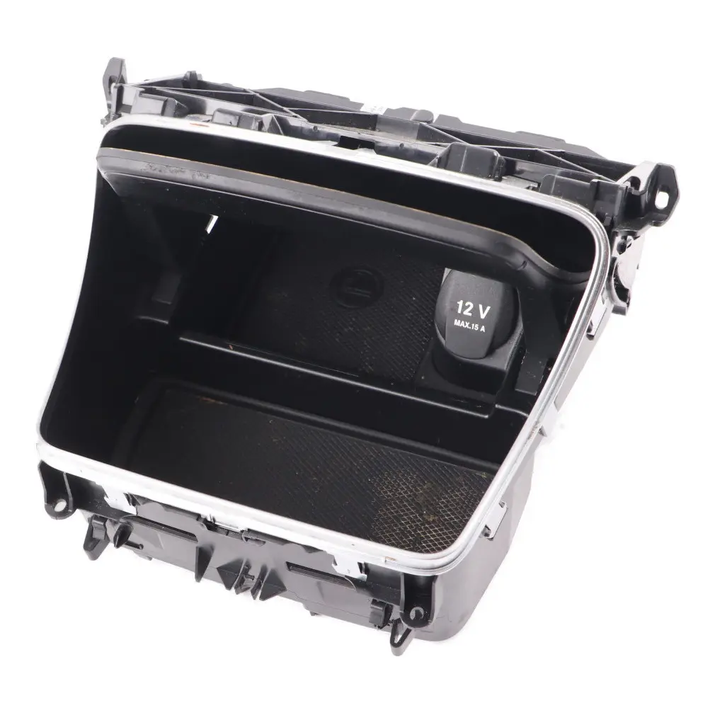 Consola Central Delantera Cenicero Embellecedor Negro para Mercedes W205 con número de pieza A2056801005 Mercedes W205 Consola Central Delantera Cenicero Embellecedor Negro - SKU A2056801005-1 - Número de pieza A2056801005
