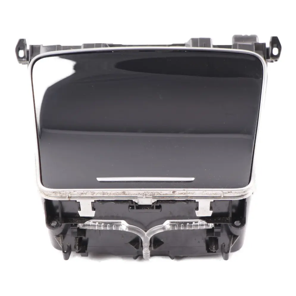 Mercedes W205 Console centrale interna Pannello portaoggetti nero lucido