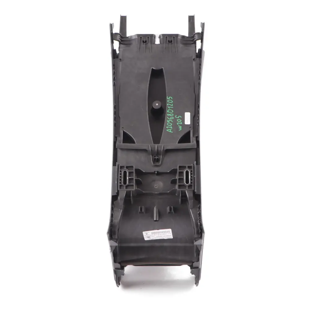 Centre Console Housing Storage Tray Trim Panel Black to Mercedes W205 with Part number A2056801205 Mercedes W205 Centre Console Housing Storage Tray Trim Panel Black - SKU A2056801205 - Part number A2056801205