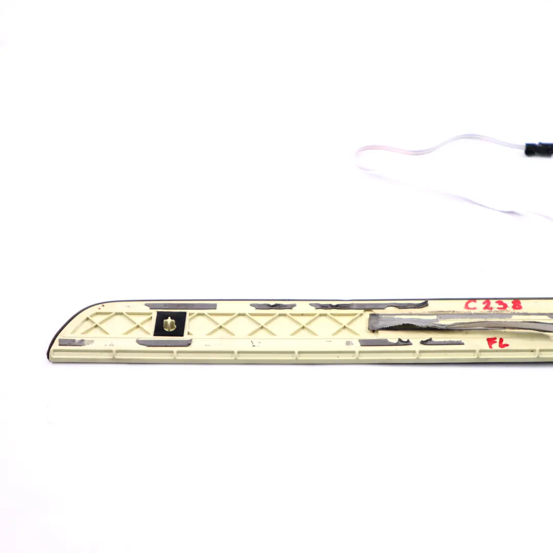 Front Entrance Left Right Cover Trim Iluminated Door Sill to Mercedes C238 AMG with Part number A2056802806 Mercedes C238 AMG Front Entrance Left Right Cover Trim Iluminated Door Sill - SKU A2056802806-1 - Part number A2056802806