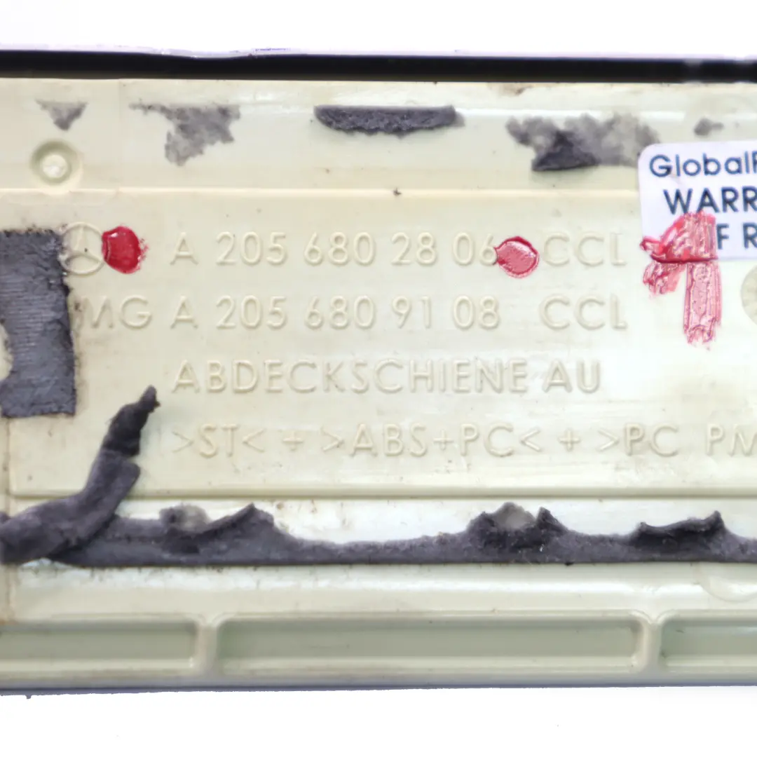 Mercedes C238 AMG Entrée avant gauche droite garniture seuil de porte lumineuse - SKU A2056802806-1 - Numéro de pièce A2056802806