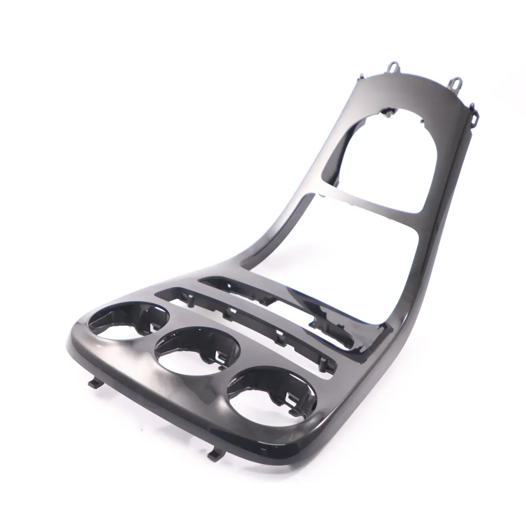 Mercedes W205 Centre Console Panel Trim Black Open Pore Ash Wood - SKU A2056805107 - Part number A2056805107