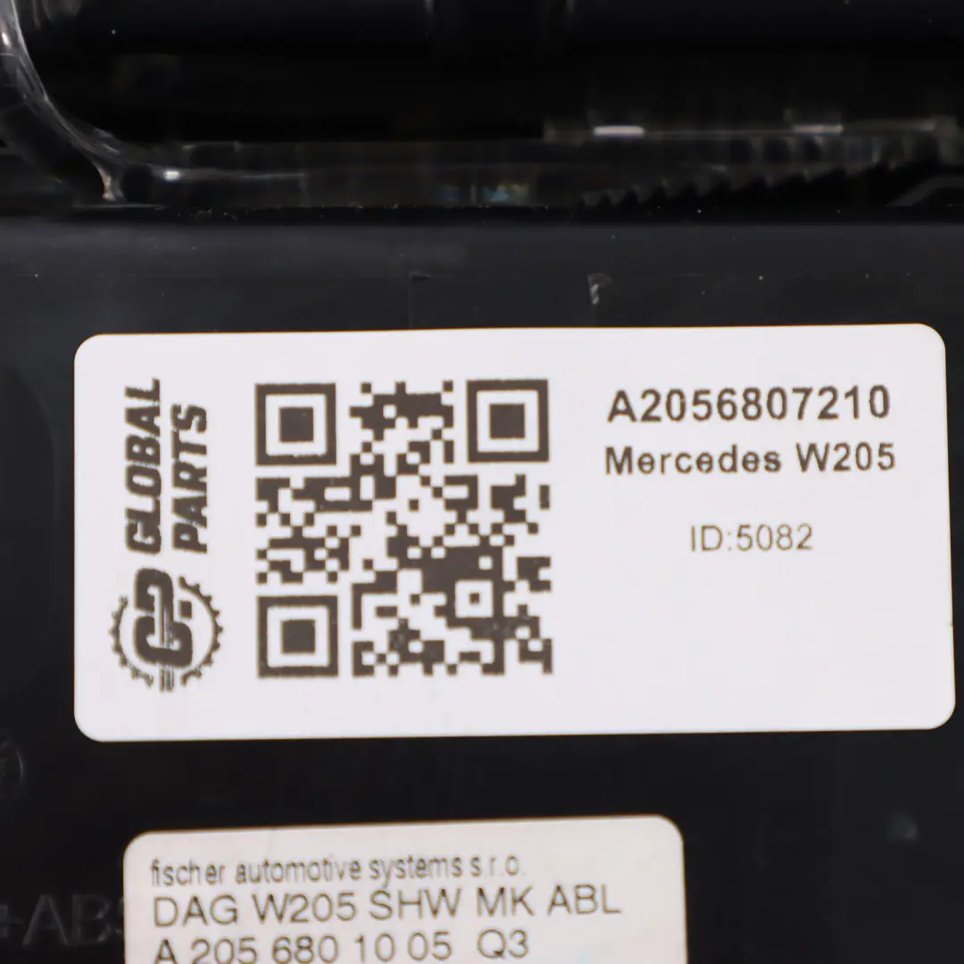  Vano portaoggetti Mercedes W205 C253 Console centrale Vassoio - SKU A2056807210 - Numero di parte A2056807210