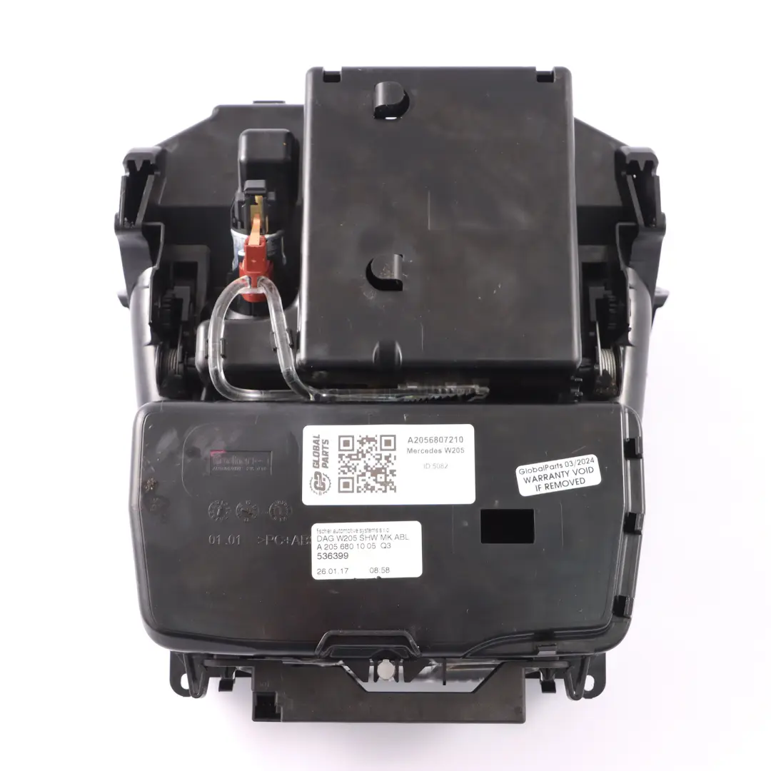 Compartimento almacenamiento Mercedes W205 C253 Consola Bandeja para con número de pieza A2056807210 Compartimento almacenamiento Mercedes W205 C253 Consola Bandeja - SKU A2056807210 - Número de pieza A2056807210