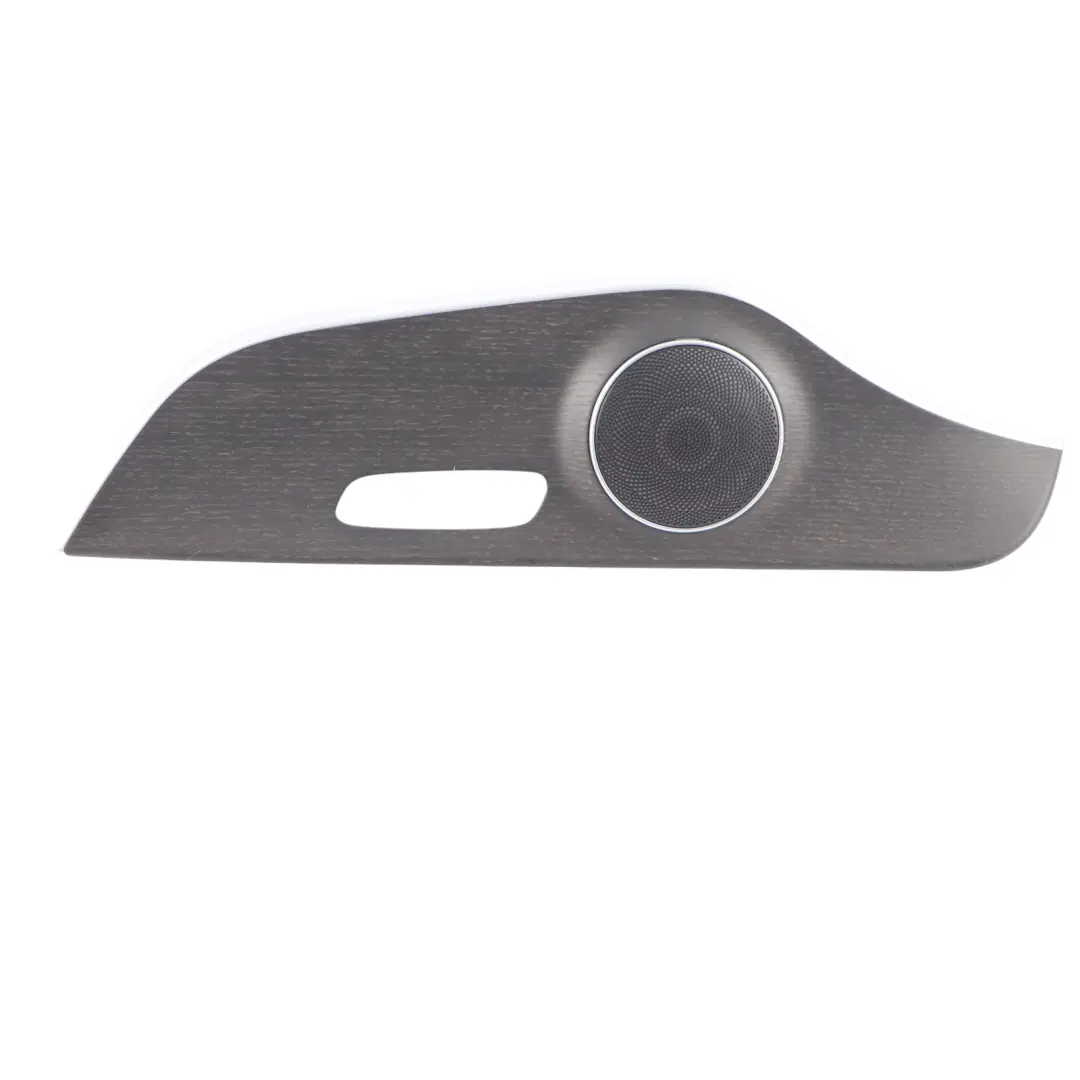 Mercedes C205 Centre Console Panel Trim Cover Black Pore Oak wood - SKU A2056807506 - Part number A2056807506