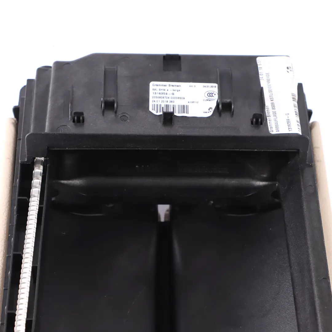 Centre Console Armrest Storage Slide Tray Beige to Mercedes W205 X253 with Part number A2056808704 Mercedes W205 X253 Centre Console Armrest Storage Slide Tray Beige - SKU A2056808704 - Part number A2056808704