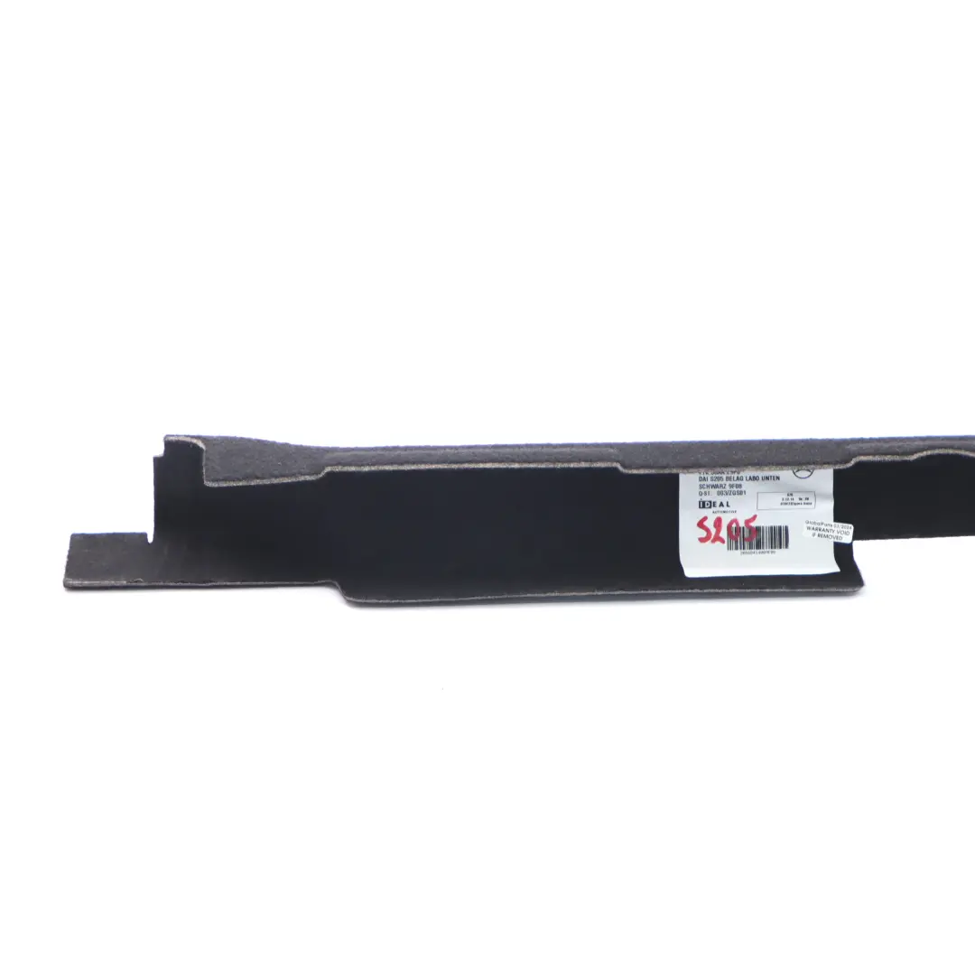 Mercedes S205 Striscia di copertura per il pavimento inferiore del bagagliaio - SKU A2056841400 - Numero di parte A2056841400
