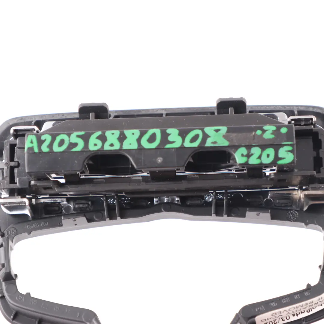  Cadre d'interrupteur de phare Mercedes W205 W447 garniture noire - SKU A2056880308 - Numéro de pièce A2056880308