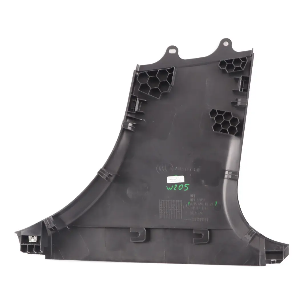 Abdeckung Säule unten B Säule links Schwarz für Mercedes W205 mit Teilenummer A2056900025 Mercedes W205 Abdeckung Säule unten B Säule links Schwarz - SKU A2056900025 - Teilenummer A2056900025