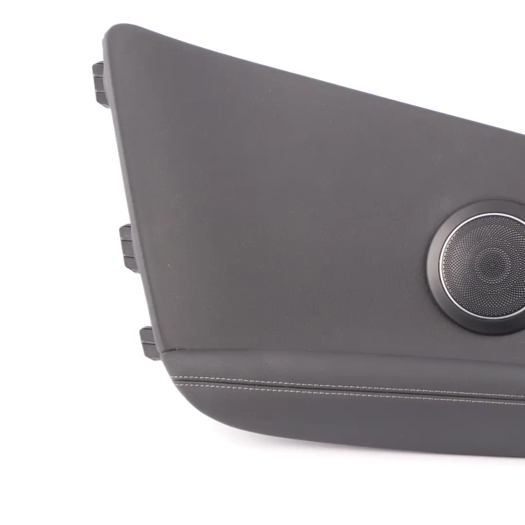 Lateral Panel Mercedes C205 Left N/S Trim Panel Cover Leather Black to Rear with Part number A2056900302 Rear Lateral Panel Mercedes C205 Left N/S Trim Panel Cover Leather Black - SKU A2056900302 - Part number A2056900302