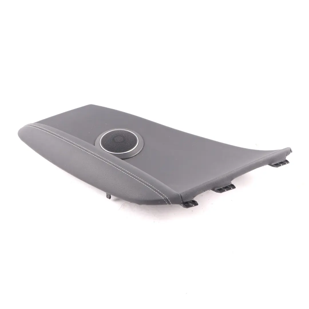 Speaker Cover Rear Right O/S Trim Black Leather to Mercedes C205 with Part number A2056900402 Mercedes C205 Speaker Cover Rear Right O/S Trim Black Leather - SKU A2056900402 - Part number A2056900402