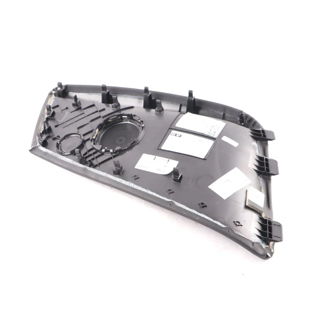Speaker Cover Rear Right O/S Trim Black Leather to Mercedes C205 with Part number A2056900402 Mercedes C205 Speaker Cover Rear Right O/S Trim Black Leather - SKU A2056900402 - Part number A2056900402