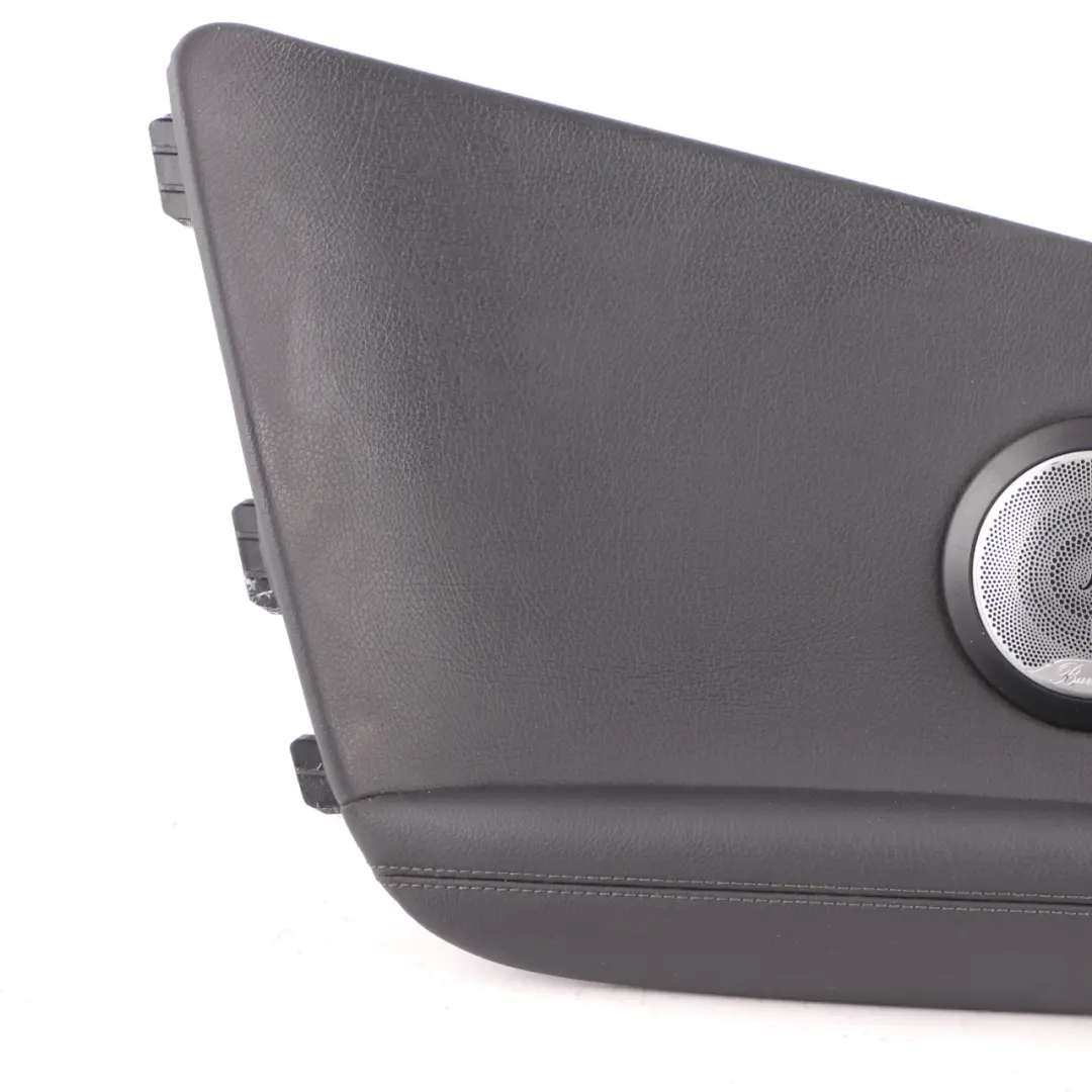 Lateral Trim Panel Mercedes C205 Rear Left N/S Lateral Side Cover Leather Black to with Part number A2056900502 Lateral Trim Panel Mercedes C205 Rear Left N/S Lateral Side Cover Leather Black - SKU A2056900502 - Part number A2056900502