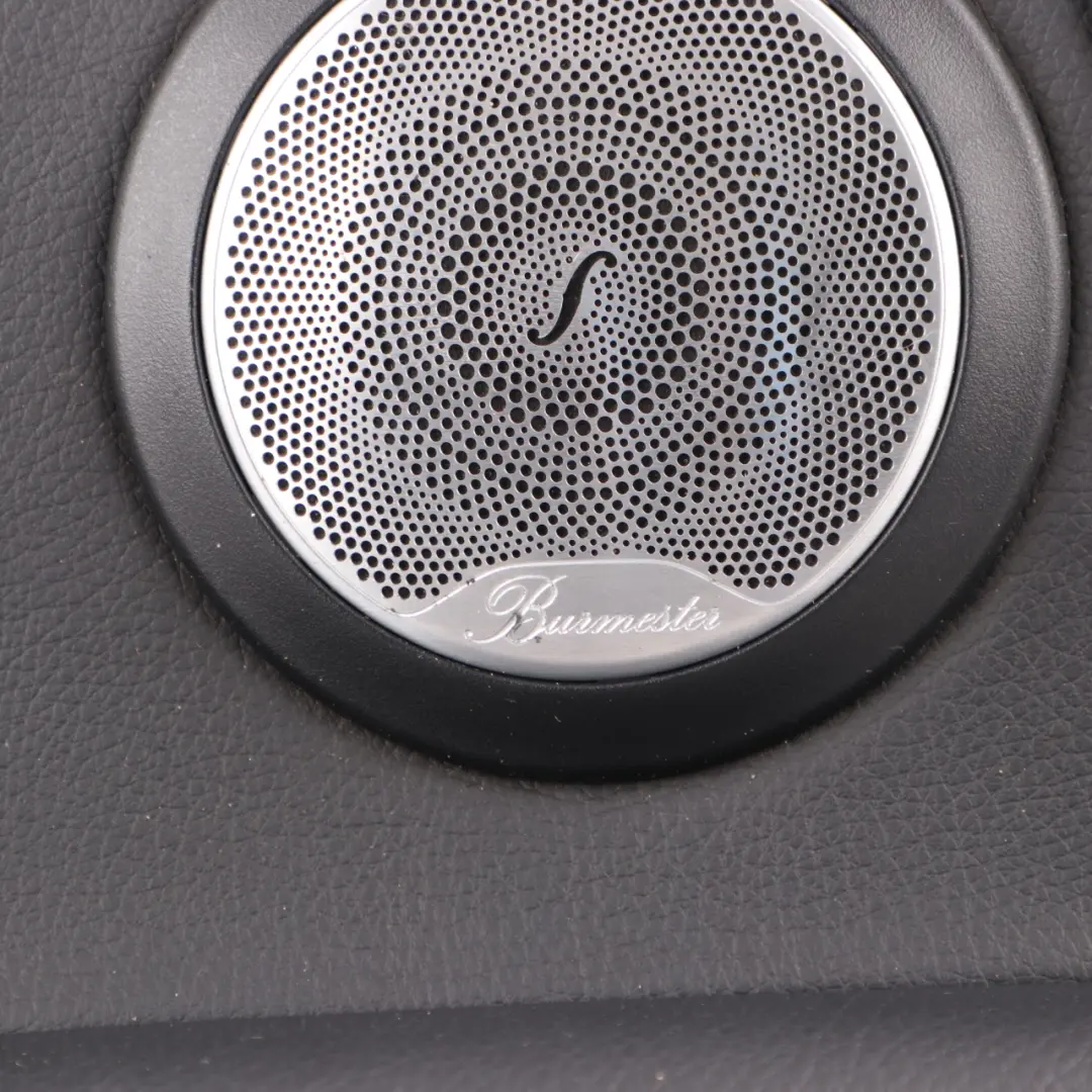 Lateral Trim Panel Mercedes C205 Rear Left N/S Lateral Side Cover Leather Black to with Part number A2056900502 Lateral Trim Panel Mercedes C205 Rear Left N/S Lateral Side Cover Leather Black - SKU A2056900502 - Part number A2056900502