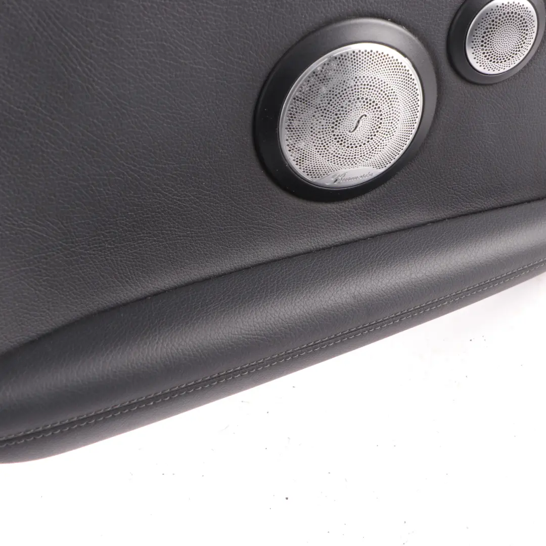  Lateral Trim Panel Mercedes C205 Rear Left N/S Lateral Side Cover Leather Black - SKU A2056900502 - Part number A2056900502