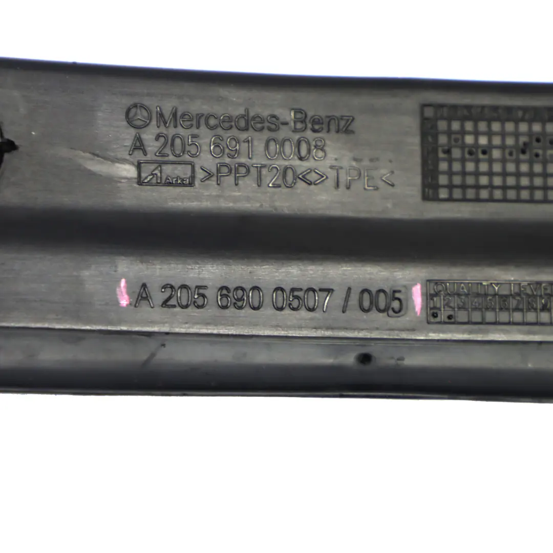 Pannello Sinistro Destro Coperchio Rivestimento D per Mercedes S205 con numero di parte A2056900507 Mercedes S205 Pannello Sinistro Destro Coperchio Rivestimento D - SKU A2056900507 - Numero di parte A2056900507