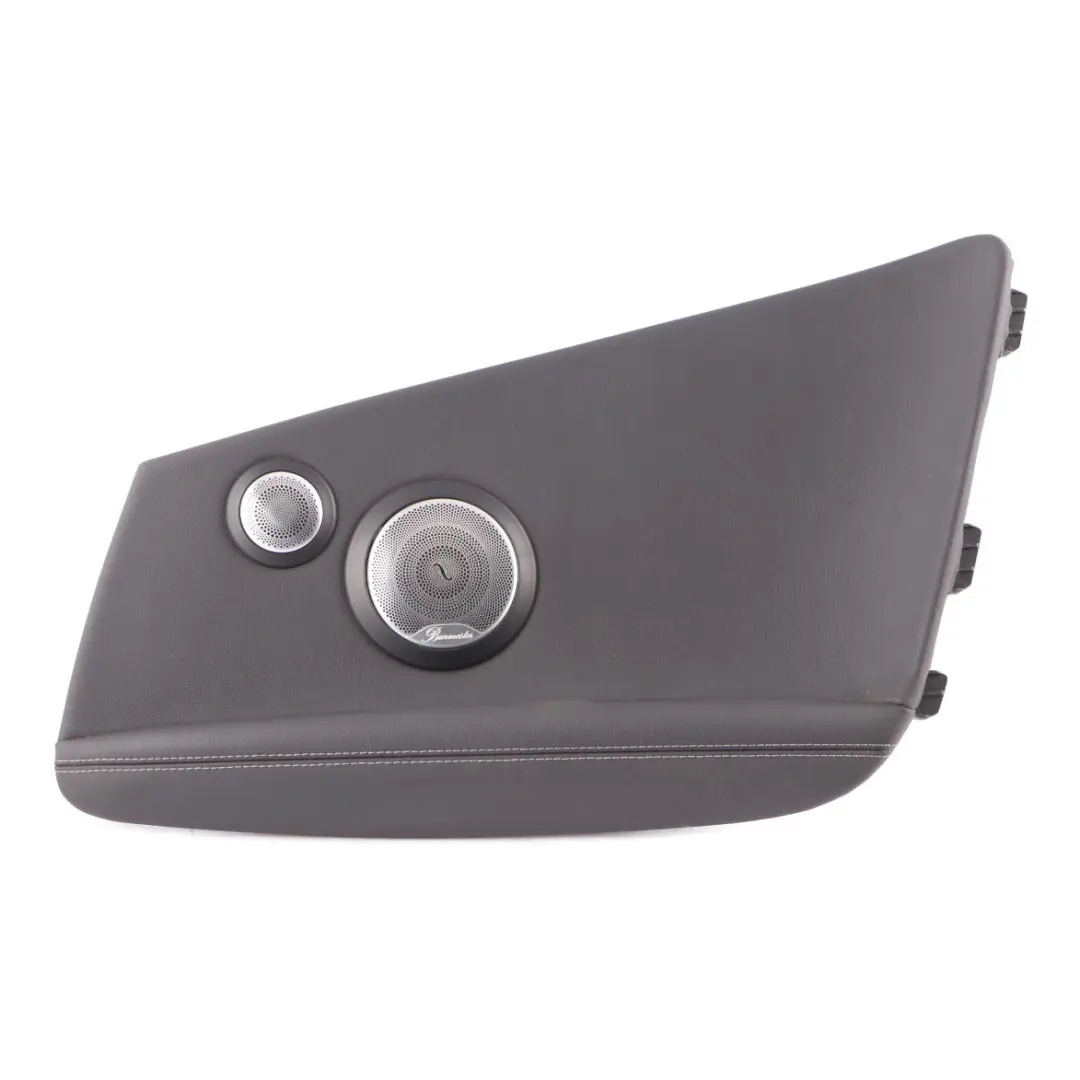 Lateral Trim Panel Mercedes C205 Rear Right O/S Lateral Side Cover Leather Black to with Part number A2056900602 Lateral Trim Panel Mercedes C205 Rear Right O/S Lateral Side Cover Leather Black - SKU A2056900602 - Part number A2056900602