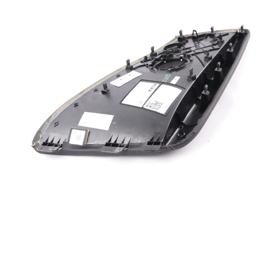 Lateral Trim Panel Mercedes C205 Rear Right O/S Lateral Side Cover Leather Black to with Part number A2056900602 Lateral Trim Panel Mercedes C205 Rear Right O/S Lateral Side Cover Leather Black - SKU A2056900602 - Part number A2056900602