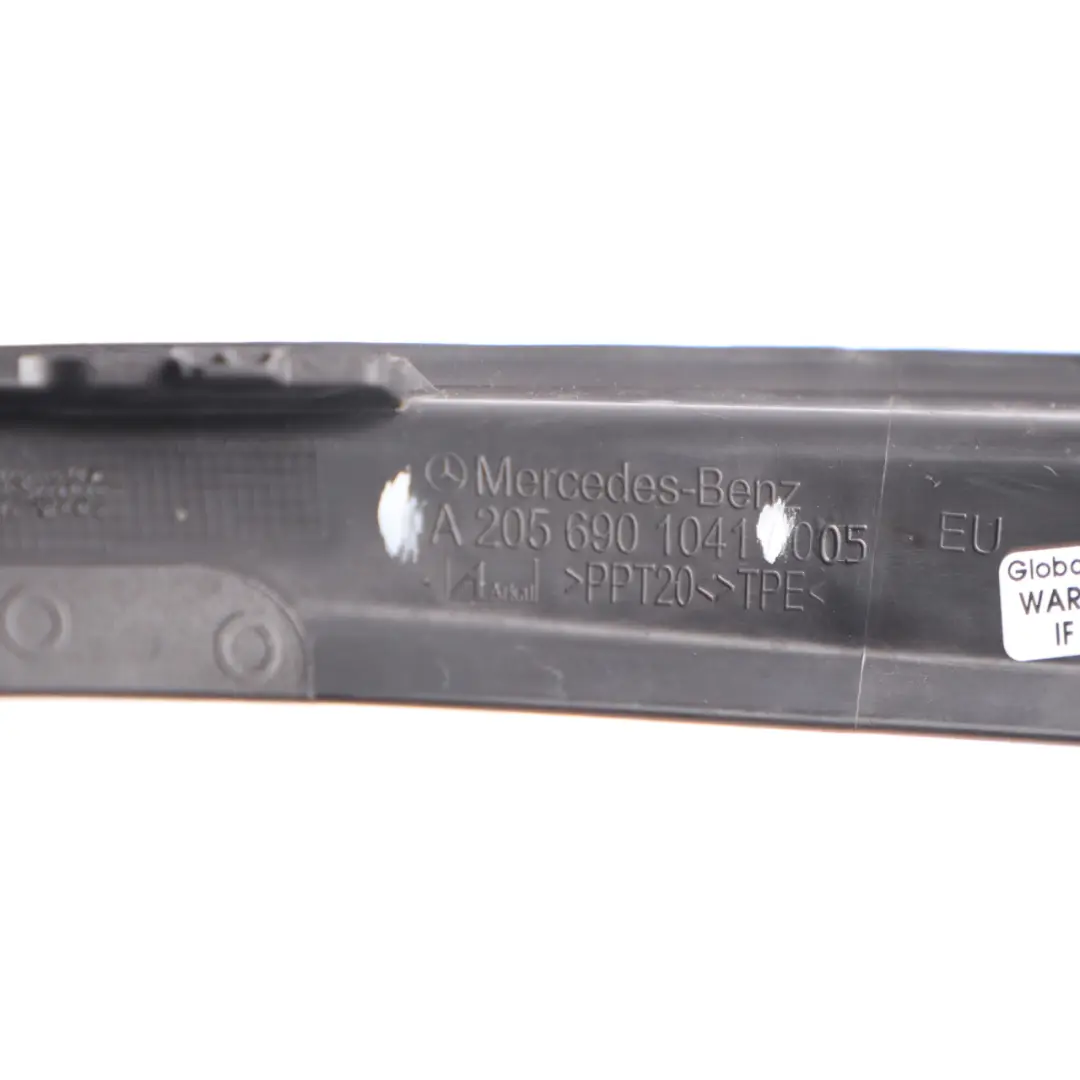 Coffre arrière droit Housse de hayon anti goutte d'eau pour Mercedes W205 à propos du numéro de pièce A2056901041 Mercedes W205 Coffre arrière droit Housse de hayon anti goutte d'eau - SKU A2056901041 - Numéro de pièce A2056901041