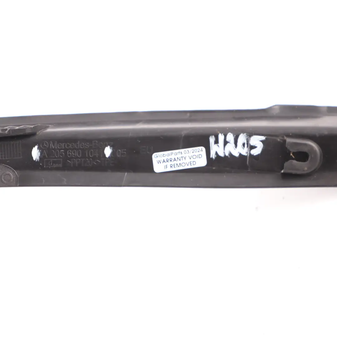 Coffre arrière droit Housse de hayon anti goutte d'eau pour Mercedes W205 à propos du numéro de pièce A2056901041 Mercedes W205 Coffre arrière droit Housse de hayon anti goutte d'eau - SKU A2056901041 - Numéro de pièce A2056901041