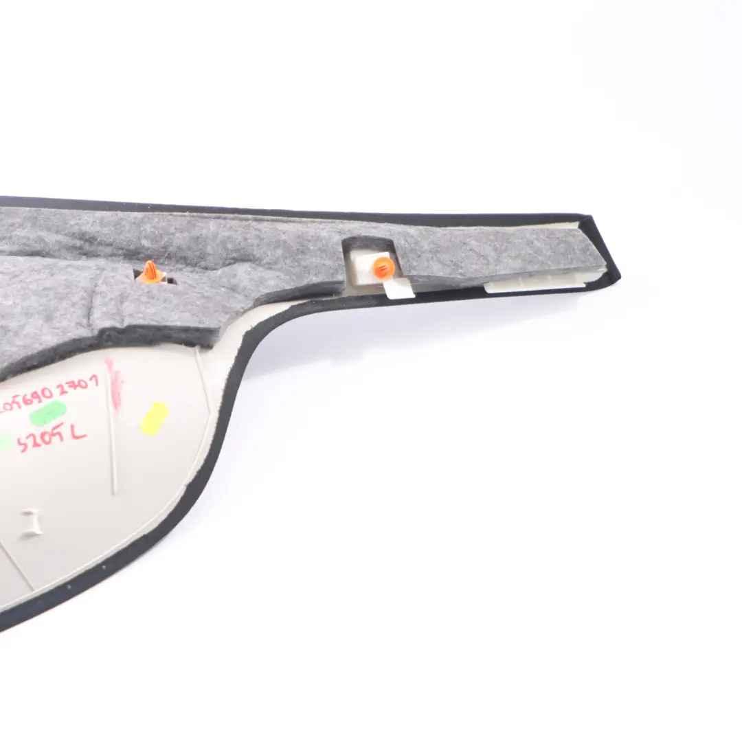  Rivestimento interno Mercedes W205 Pannello sinistro D-Pillar - SKU A2056902701 - Numero di parte A2056902701