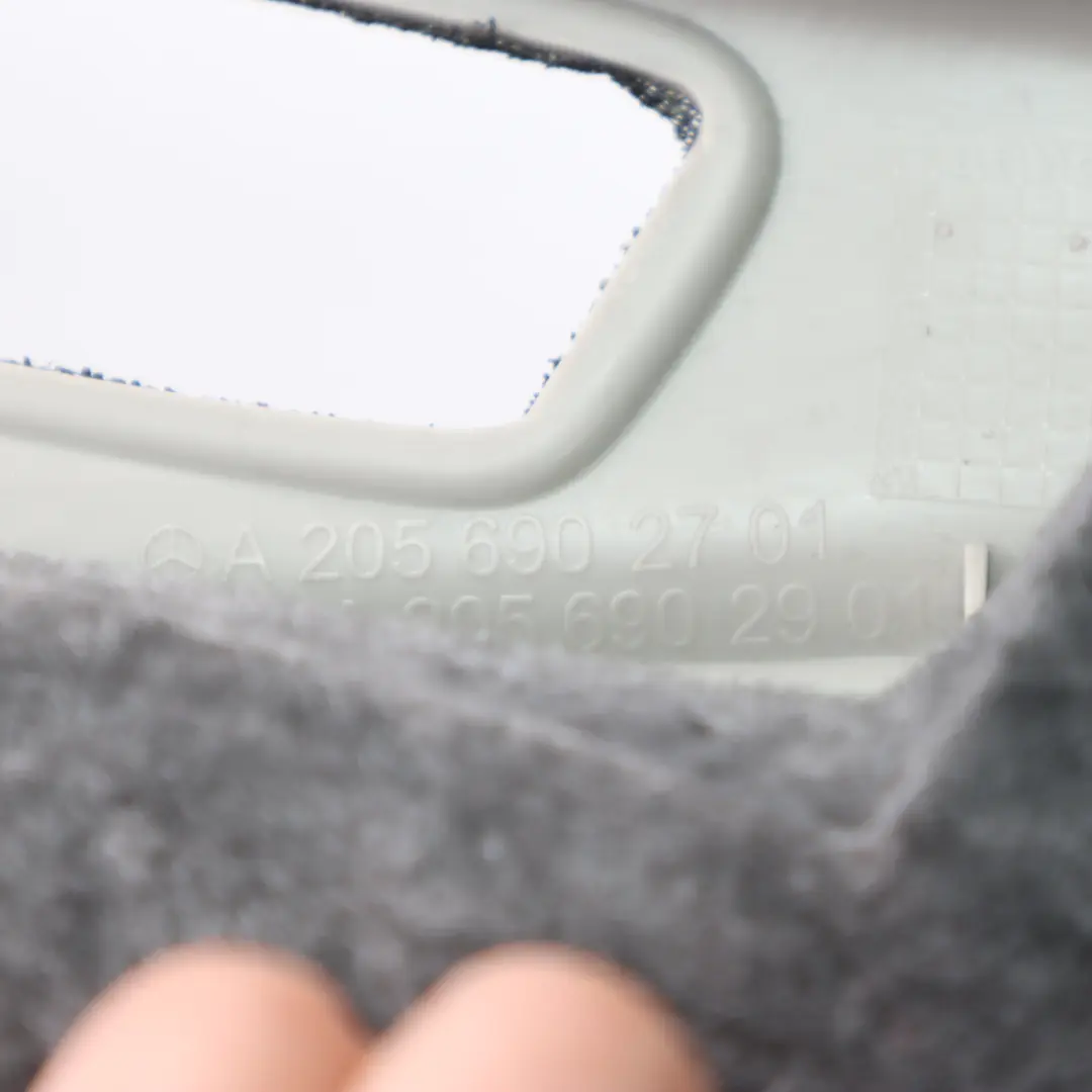  Rivestimento interno Mercedes W205 Pannello sinistro D-Pillar - SKU A2056902701 - Numero di parte A2056902701