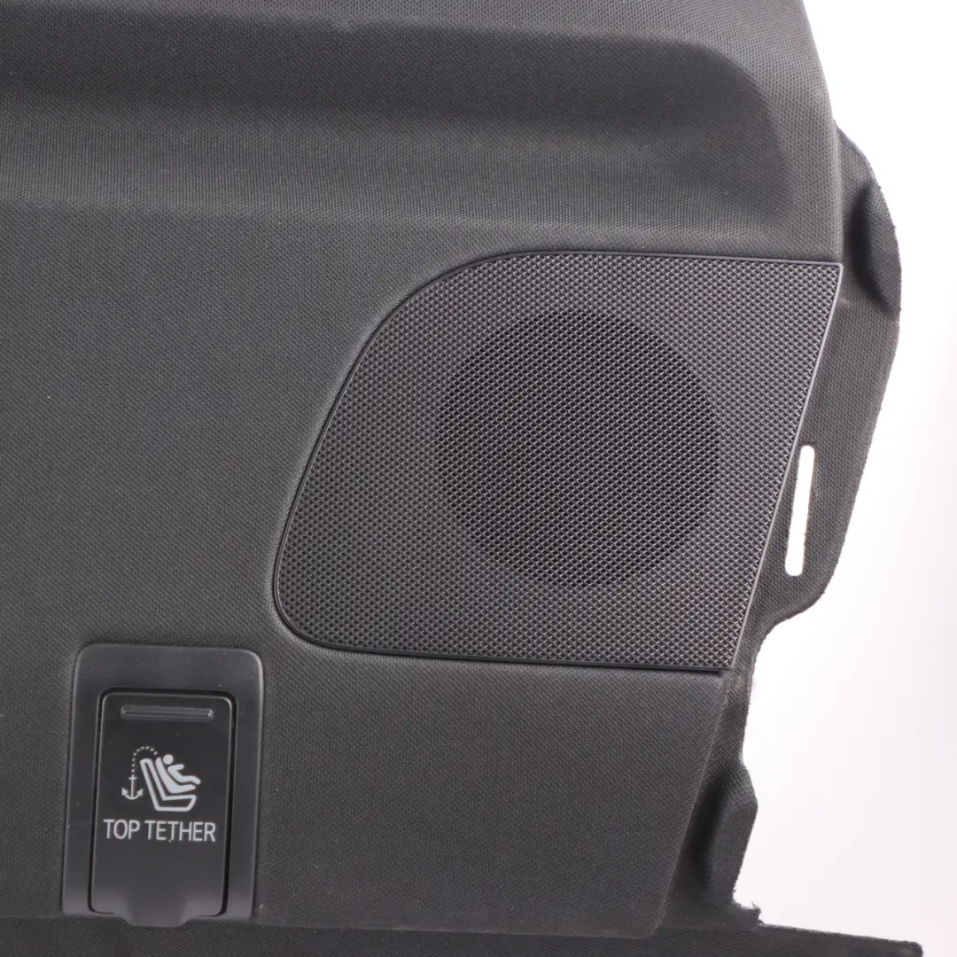 Mercedes W205 Parcel Shelf Rear Window Trim Panel Cover Black A2056901500 - SKU A2056906349 - Part number A2056906349