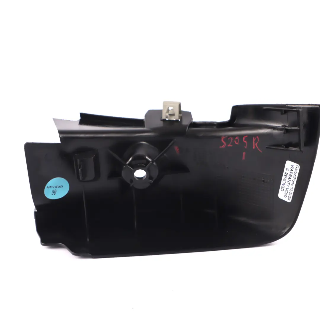 Guía cinturón seguridad Recubrimiento Panel Derecho para Mercedes S205 con número de pieza A2056930263 Mercedes S205 Guía cinturón seguridad Recubrimiento Panel Derecho - SKU A2056930263 - Número de pieza A2056930263