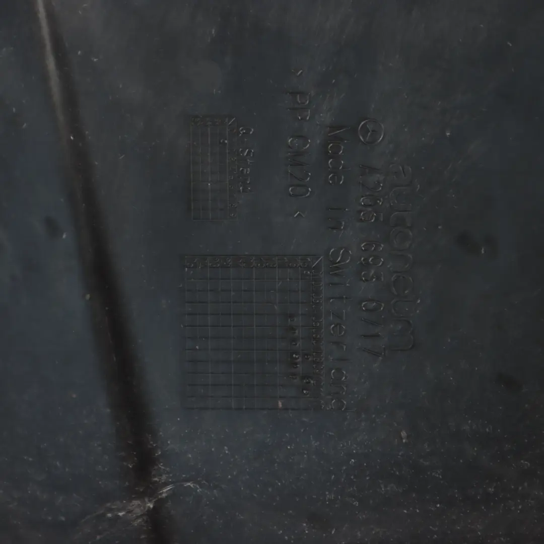 Floor Cover Rear Panel Footwell Trim Panel to Mercedes W205 W238 with Part number A2056930717 Mercedes W205 W238 Floor Cover Rear Panel Footwell Trim Panel - SKU A2056930717 - Part number A2056930717