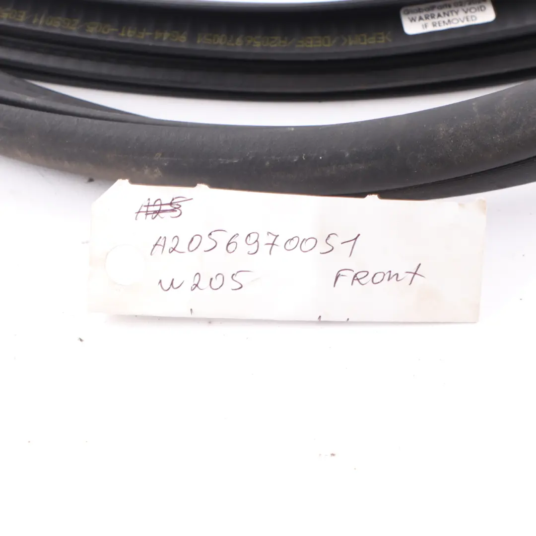 Mercedes W205 Guarnizione bordo telaio anteriore sinistra destra - SKU A2056970051 - Numero di parte A2056970051