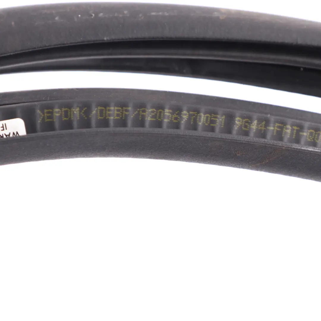 Guarnizione bordo telaio anteriore sinistra destra per Mercedes W205 con numero di parte A2056970051 Mercedes W205 Guarnizione bordo telaio anteriore sinistra destra - SKU A2056970051 - Numero di parte A2056970051