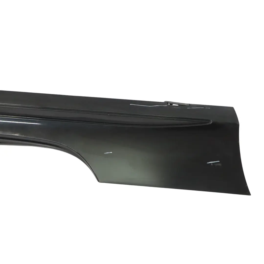 Mercedes C205 Seitenschürze AMG Rechts Schwellerabdeckung Obsidian Black - 197 - SKU A2056980200-OB - Teilenummer A2056980200