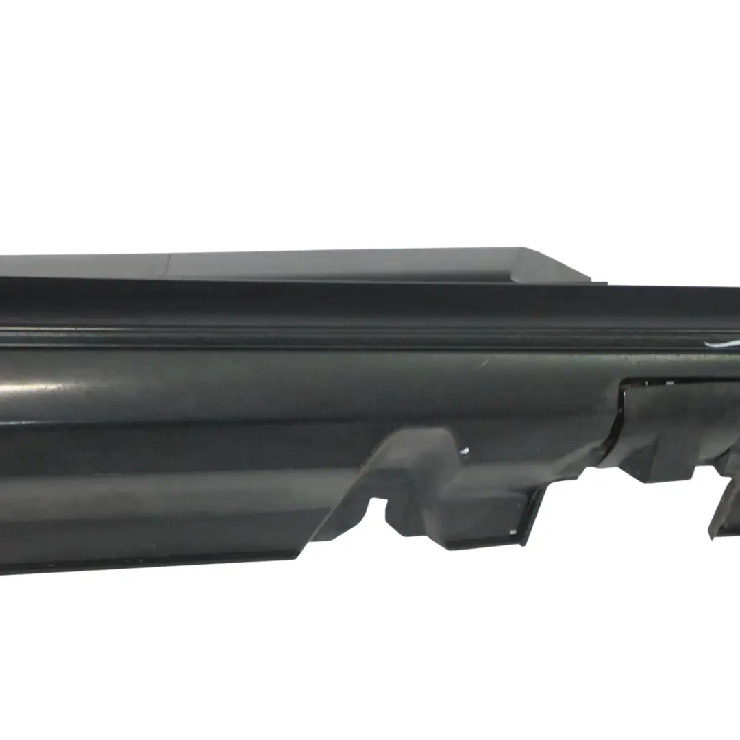 Mercedes C205 Side Skirt AMG Right O/S Door Sill Cover Obsidian Black - 197 - SKU A2056980200-OB - Part number A2056980200