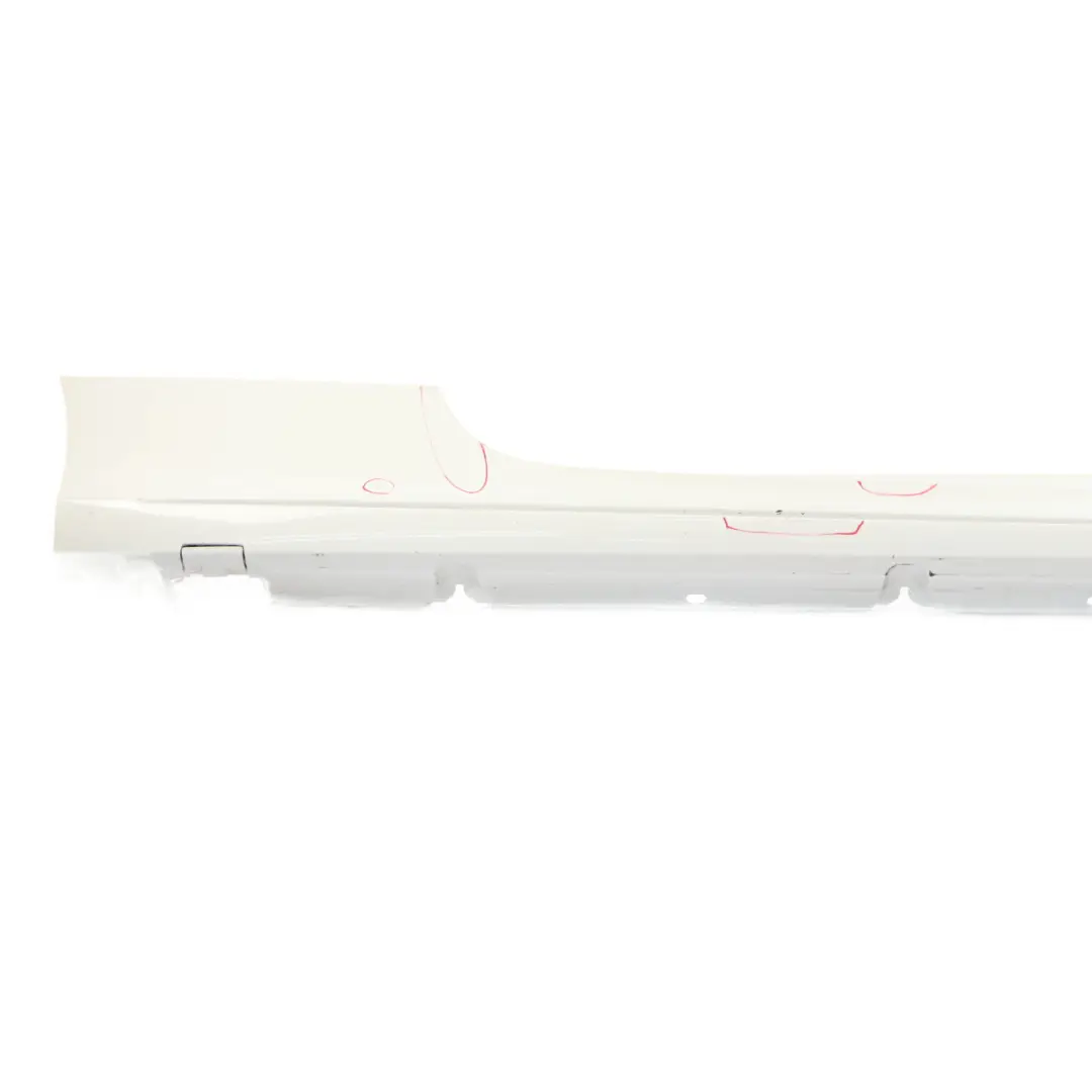 Side Skirt AMG Right O/S Door Sill Cover Polar White - 149 to Mercedes C205 with Part number A2056980200 Mercedes C205 Side Skirt AMG Right O/S Door Sill Cover Polar White - 149 - SKU A2056980200-POL - Part number A2056980200