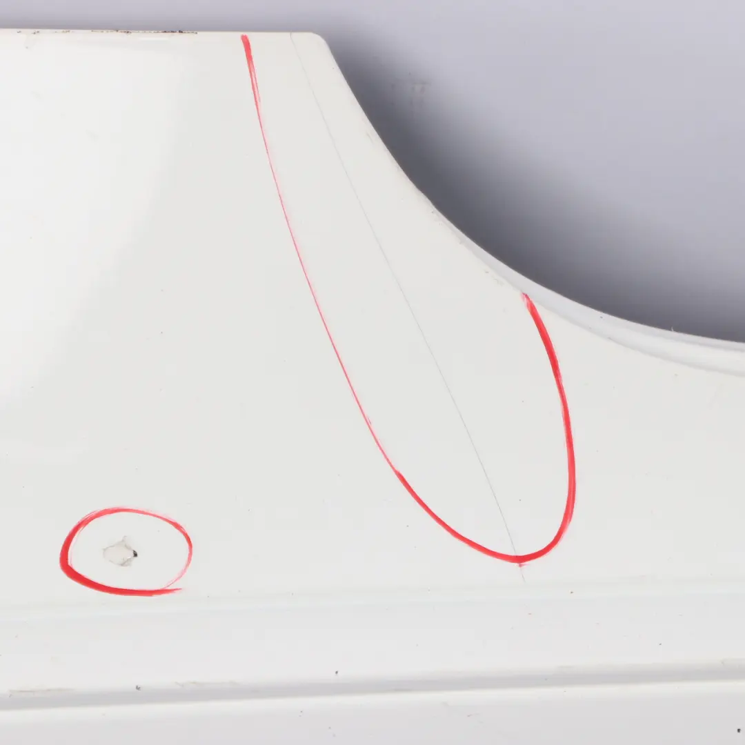 Side Skirt AMG Right O/S Door Sill Cover Polar White - 149 to Mercedes C205 with Part number A2056980200 Mercedes C205 Side Skirt AMG Right O/S Door Sill Cover Polar White - 149 - SKU A2056980200-POL - Part number A2056980200