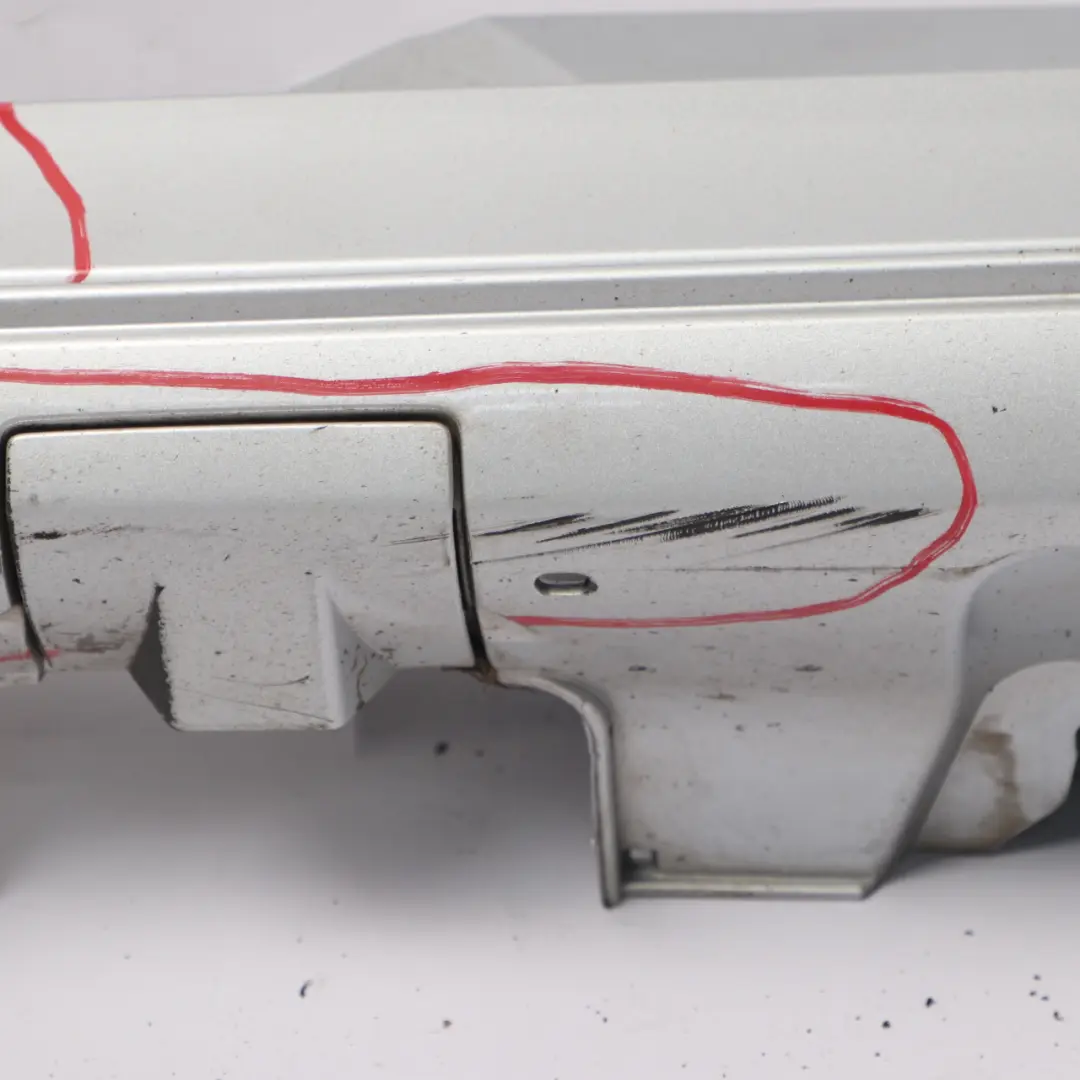 Side Skirt Left N/S Door Sill Cover Iridium Silver Metallic - 775 to Mercedes W205 with Part number A2056981354 Mercedes W205 Side Skirt Left N/S Door Sill Cover Iridium Silver Metallic - 775 - SKU A2056981354-IRS1 - Part number A2056981354