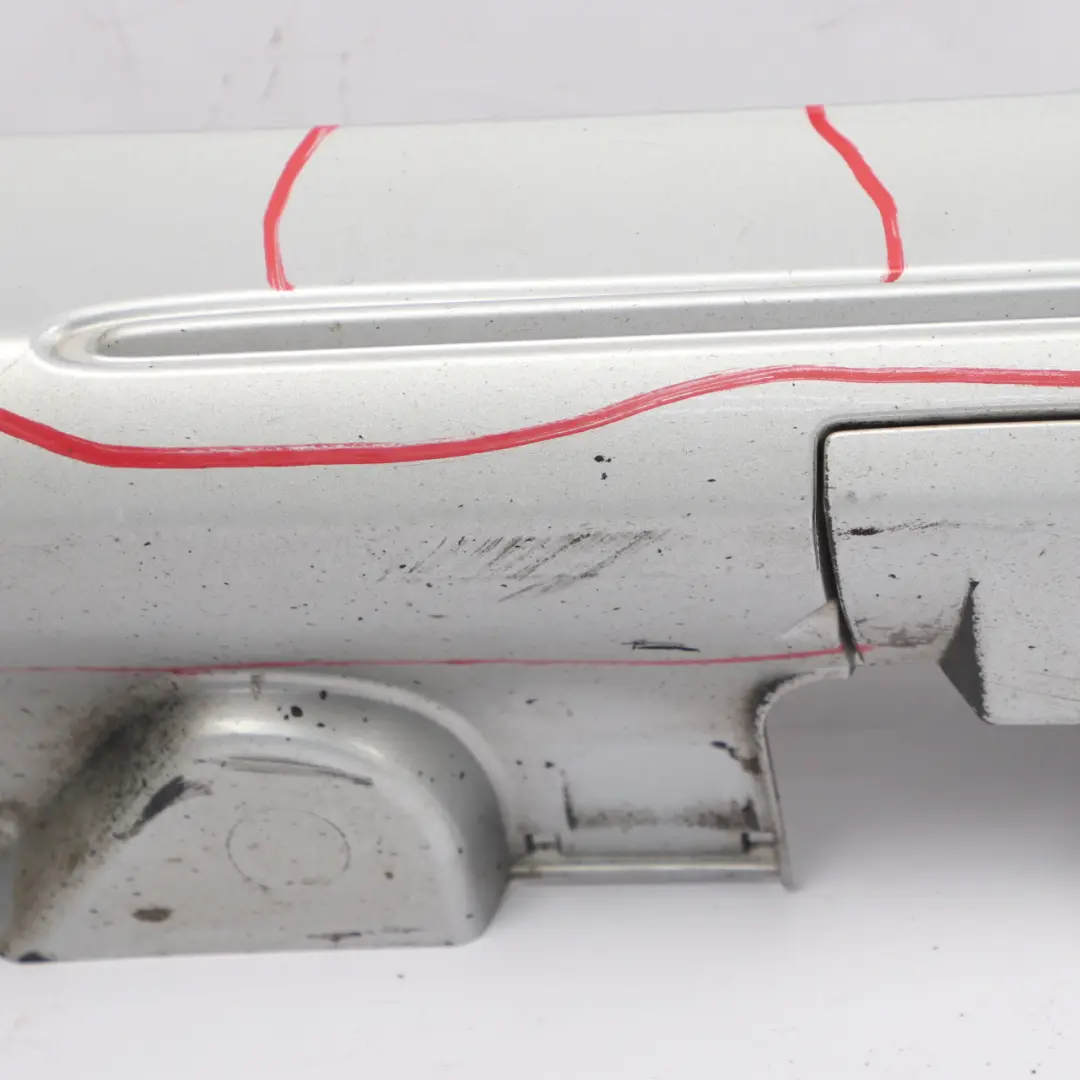 Side Skirt Left N/S Door Sill Cover Iridium Silver Metallic - 775 to Mercedes W205 with Part number A2056981354 Mercedes W205 Side Skirt Left N/S Door Sill Cover Iridium Silver Metallic - 775 - SKU A2056981354-IRS1 - Part number A2056981354