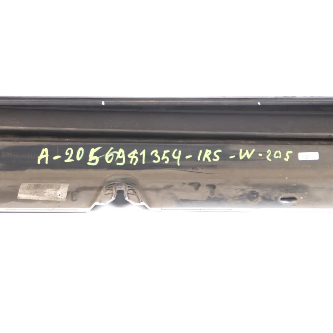 Mercedes W205 Side Skirt Left N/S Door Sill Cover Iridium Silver Metallic - 775 - SKU A2056981354-IRS - Part number A2056981354