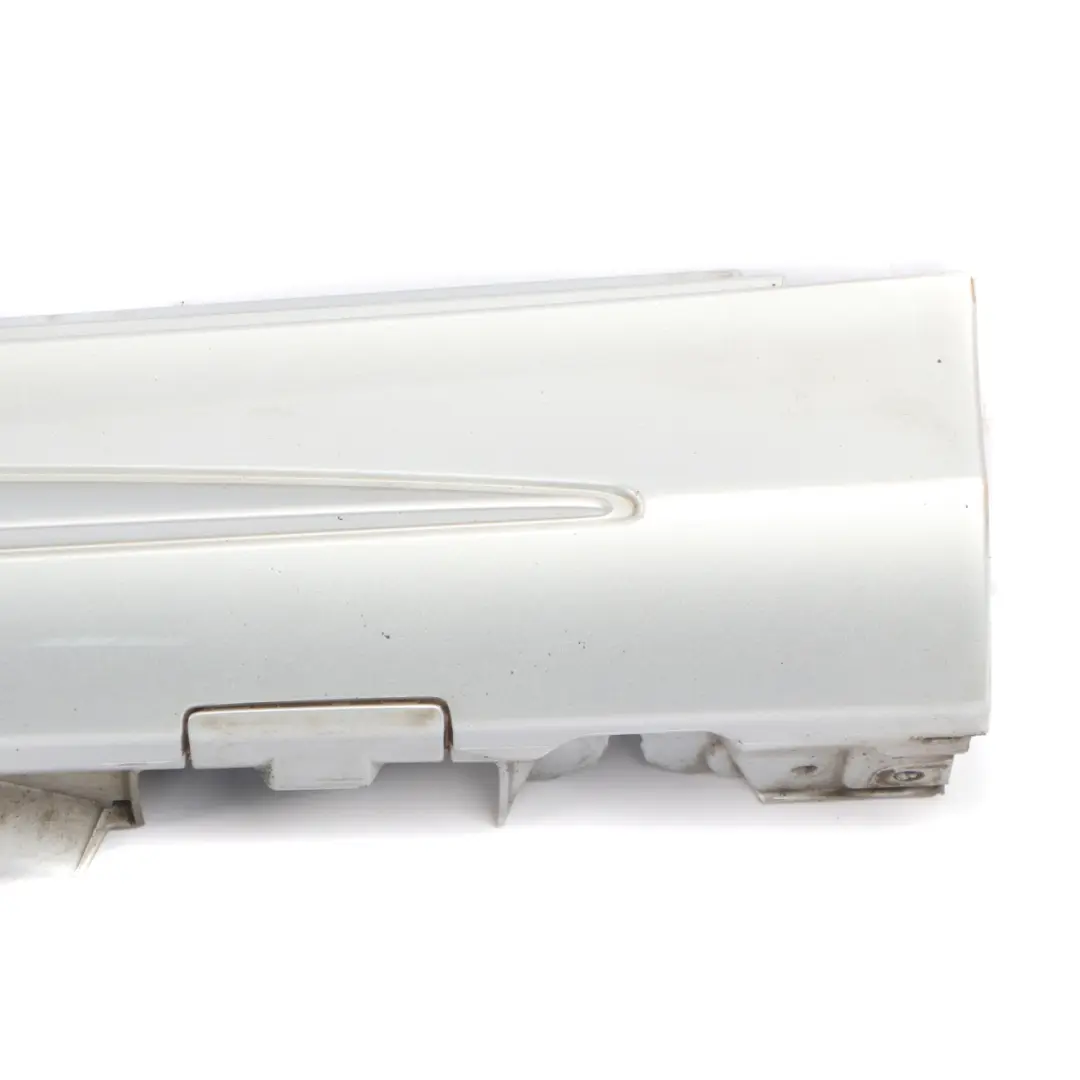 Side Skirt Left N/S Door Sill Cover Iridium Silver Metallic - 775 to Mercedes W205 with Part number A2056981354 Mercedes W205 Side Skirt Left N/S Door Sill Cover Iridium Silver Metallic - 775 - SKU A2056981354-IRS - Part number A2056981354