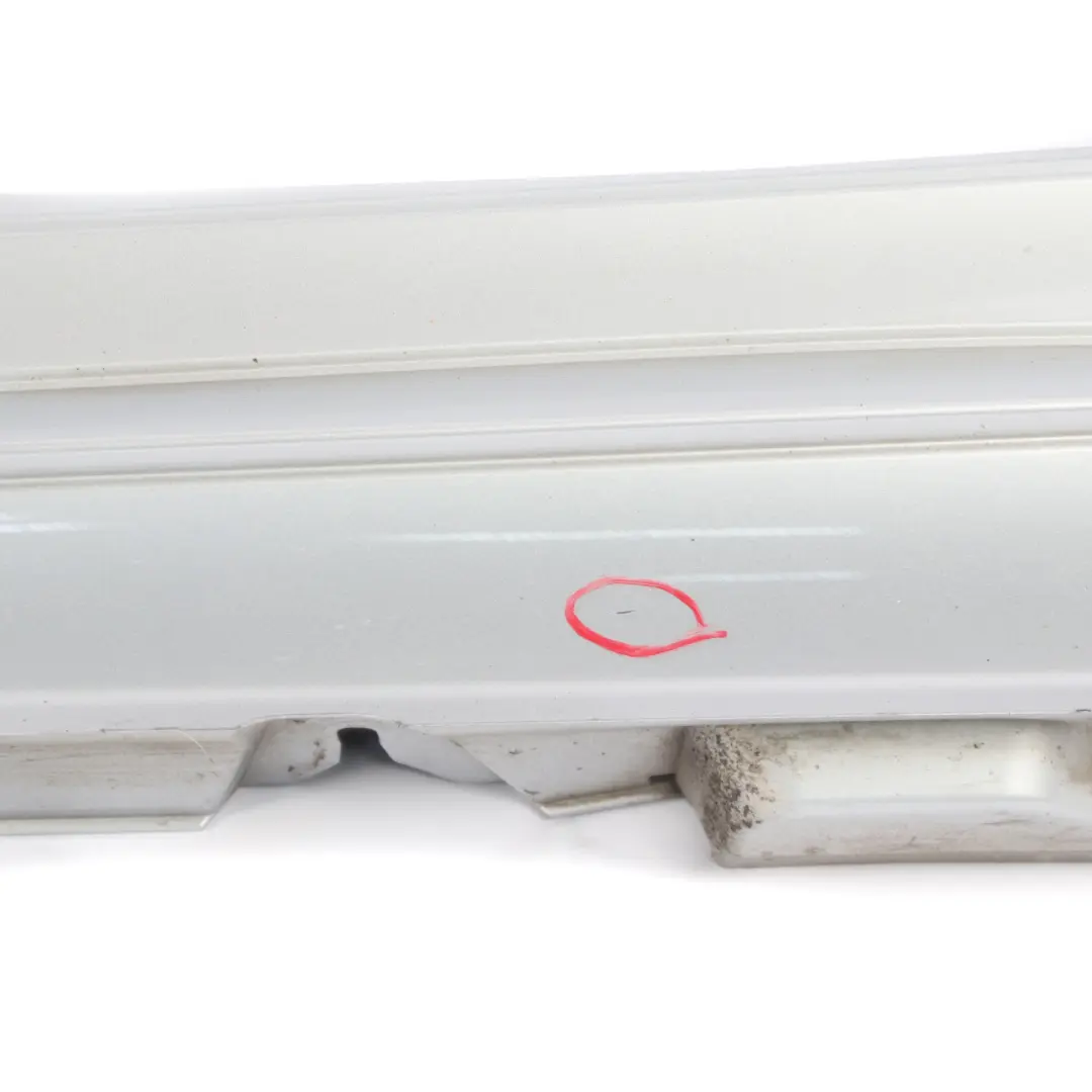 Side Skirt Left N/S Door Sill Cover Iridium Silver Metallic - 775 to Mercedes W205 with Part number A2056981354 Mercedes W205 Side Skirt Left N/S Door Sill Cover Iridium Silver Metallic - 775 - SKU A2056981354-IRS - Part number A2056981354