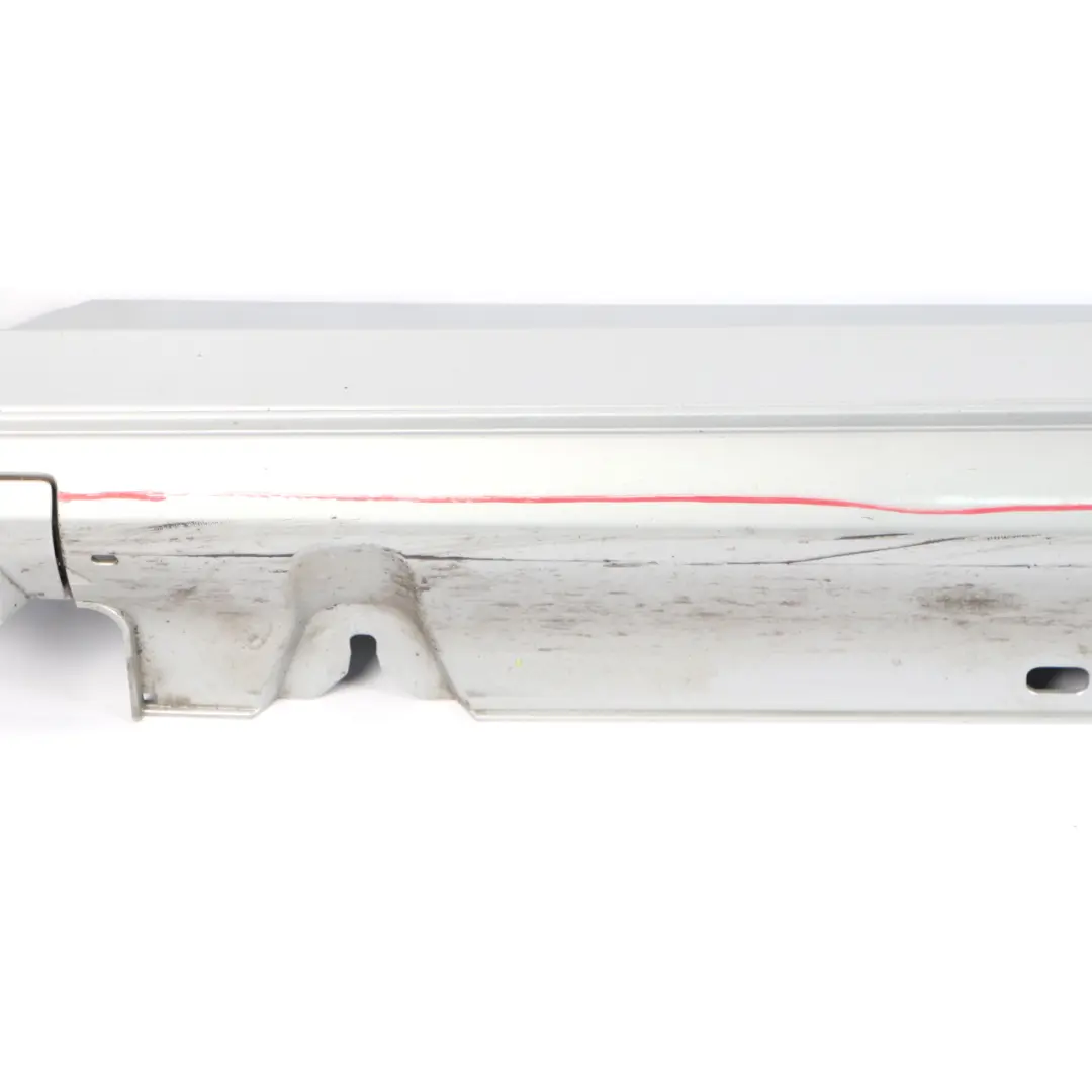Side Skirt Left N/S Door Sill Cover Iridium Silver Metallic - 775 to Mercedes W205 with Part number A2056981354 Mercedes W205 Side Skirt Left N/S Door Sill Cover Iridium Silver Metallic - 775 - SKU A2056981354-IRS - Part number A2056981354