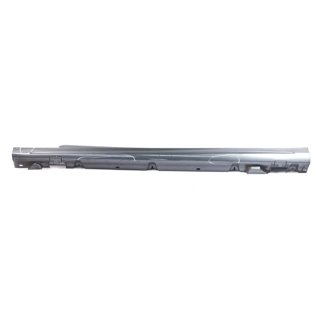 Mercedes W205 Side Skirt Left N/S Door Sill Cover Selenite Grey Metallic - 992 - SKU A2056981354-SEL - Part number A2056981354