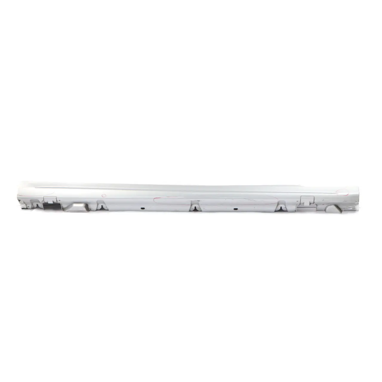 Mercedes W205 Side Skirt Right O/S Door Sill Cover Iridium Silver Metallic - 775