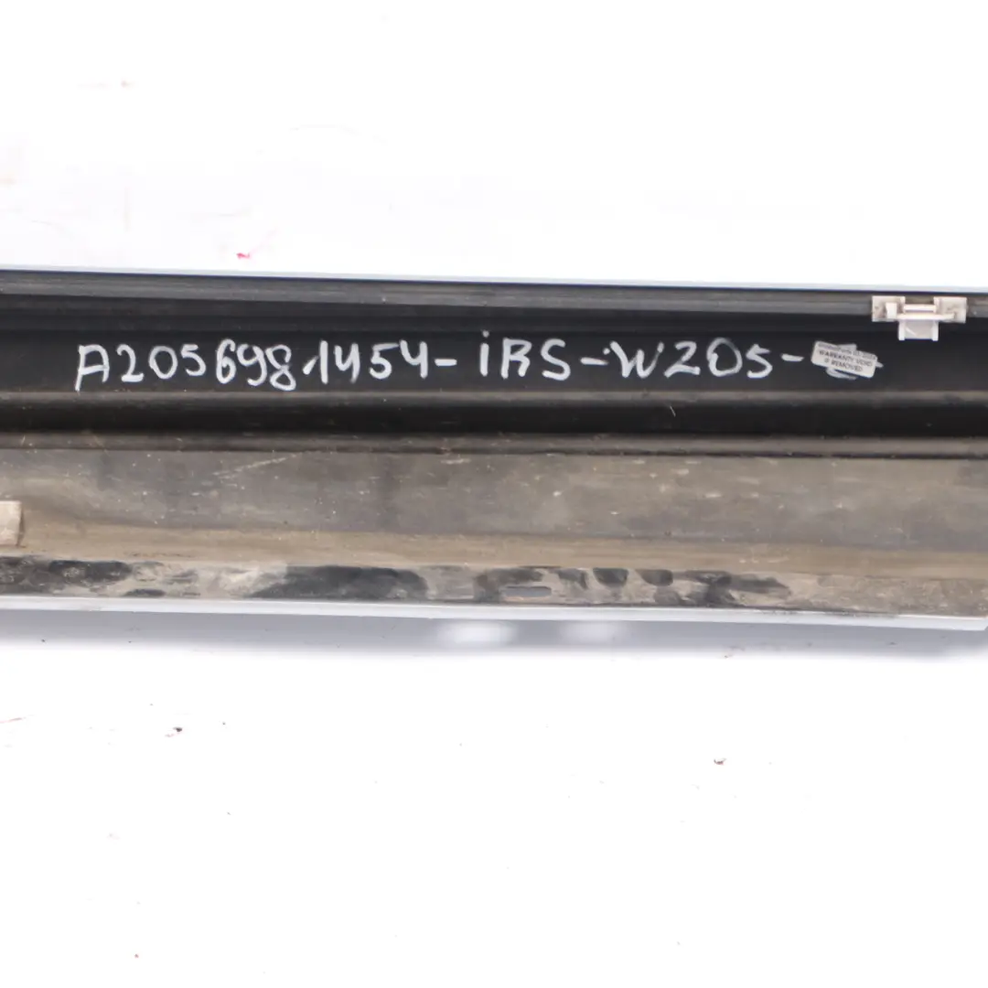 Mercedes W205 Side Skirt Right O/S Door Sill Cover Iridium Silver Metallic - 775 - SKU A2056981454-IRS - Part number A2056981454