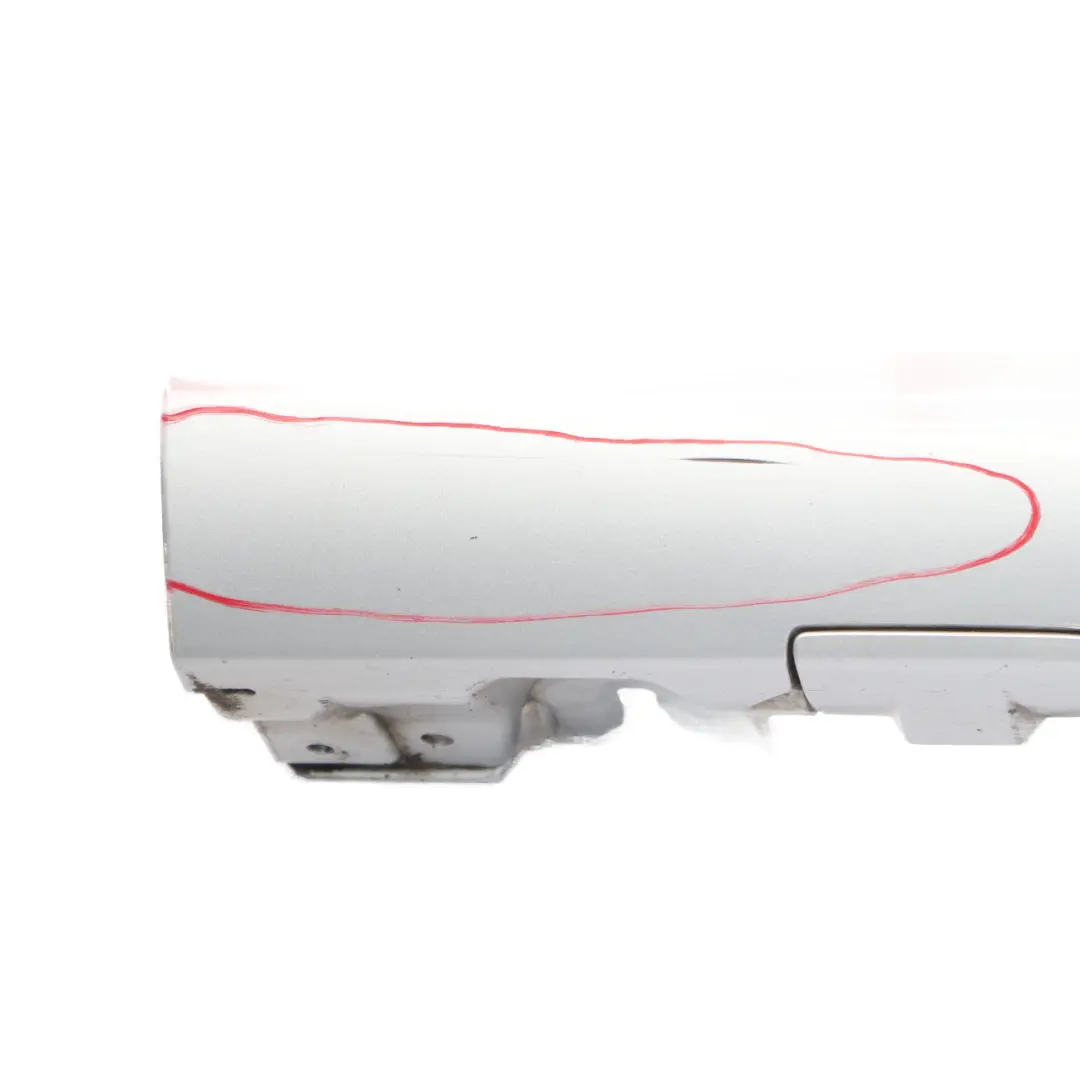 Side Skirt Right O/S Door Sill Cover Iridium Silver Metallic - 775 to Mercedes W205 with Part number A2056981454 Mercedes W205 Side Skirt Right O/S Door Sill Cover Iridium Silver Metallic - 775 - SKU A2056981454-IRS - Part number A2056981454