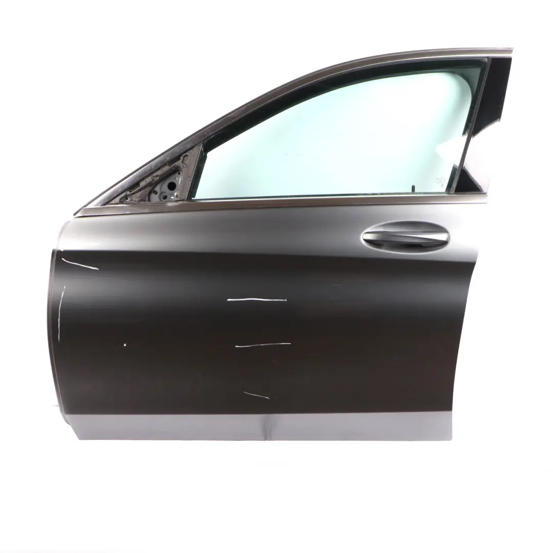 Door Front Left N/S Selenite Grey Metallic - 992 to Mercedes W205 with Part number A2057200105 Mercedes W205 Door Front Left N/S Selenite Grey Metallic - 992 - SKU A2057200105-SEL - Part number A2057200105