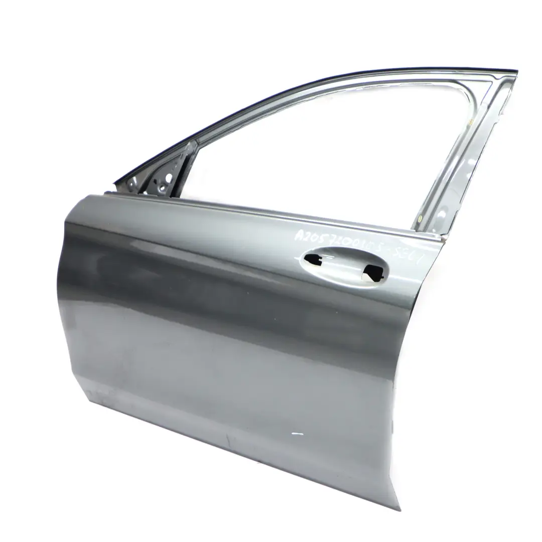 Mercedes W205 Porta anteriore sinistra Grigio Selenite metallizzato - 992 - SKU A2057200105-SEL1 - Numero di parte A2057200105