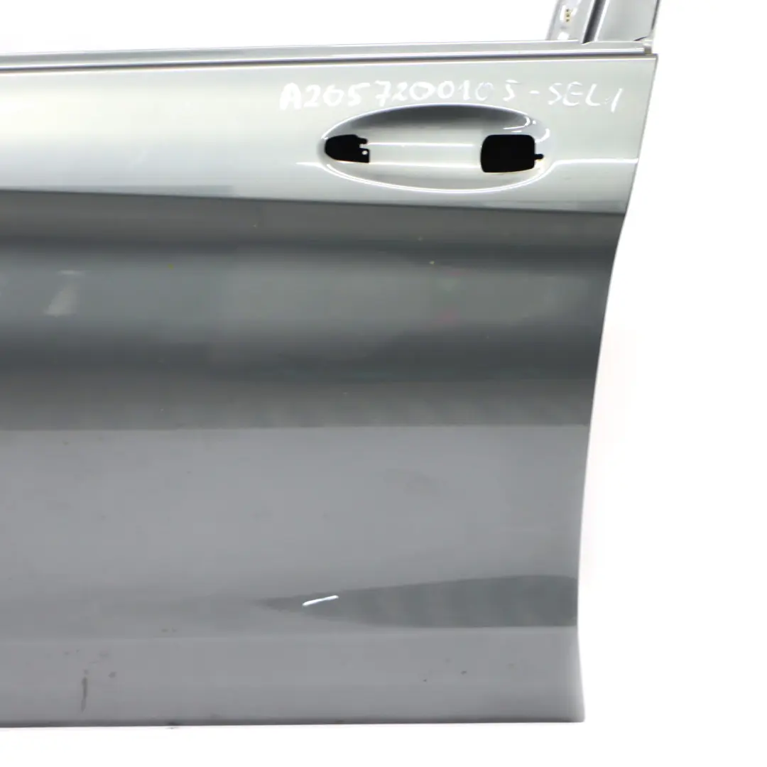 Mercedes W205 Porte Avant Gauche Gris Sélénite Métallisé - 992 - SKU A2057200105-SEL1 - Numéro de pièce A2057200105