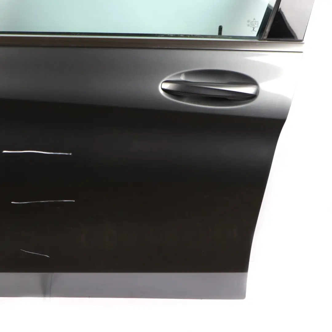 Door Front Left N/S Selenite Grey Metallic - 992 to Mercedes W205 with Part number A2057200105 Mercedes W205 Door Front Left N/S Selenite Grey Metallic - 992 - SKU A2057200105-SEL - Part number A2057200105