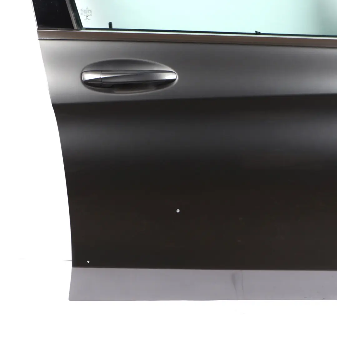 Mercedes W205 Door Front Right O/S Selenite Grey Metallic - 992 - SKU A2057200205-SEL - Part number A2057200205